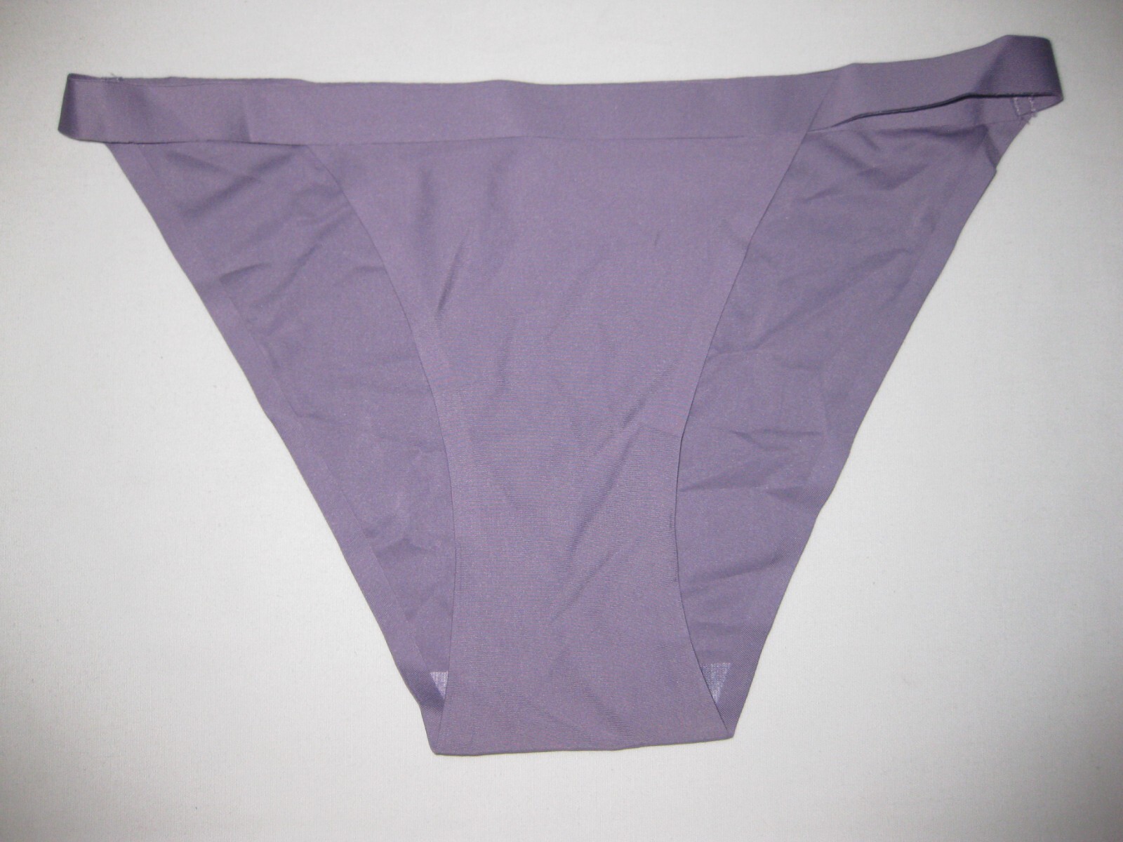 Shein tagless microfiber string bikini panties S M purple nip 80s aesthetic
