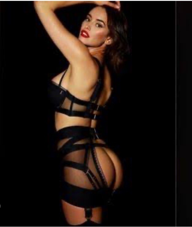 New honey birdette Vienna Open Back Brief size medium