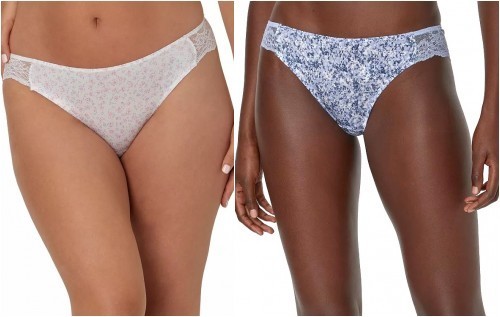 New 2 Pairs Maidenform Comfort Devotion Lace Tanga Panties 40159 Size 2XL 9 NWT