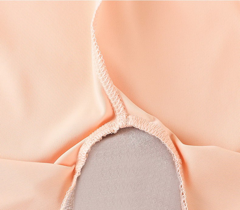 Women High waist Long Leggings Seamless Ice silk Thin Safety Underwear 92231