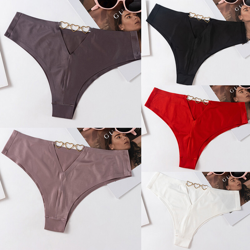 5PCS/LOT Sexy Womens Panties Briefs Thongs G string Underwear Bikinis Lingeries