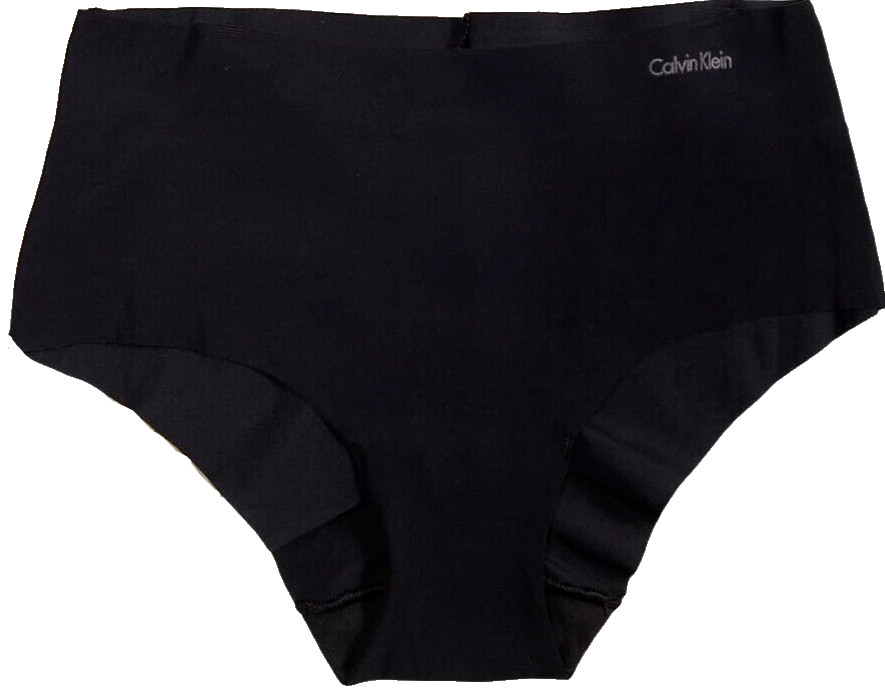 2 Pack Calvin Klein Women High-Waist Hipster Underwear Black one size XS-XL