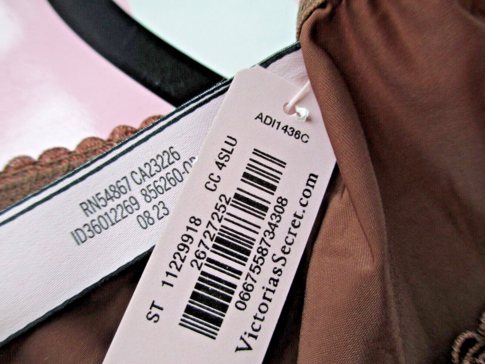 VICTORIA’S SECRET DREAM ANGELS String Bikini Panty S M L XL 2XL Brown NWT VS