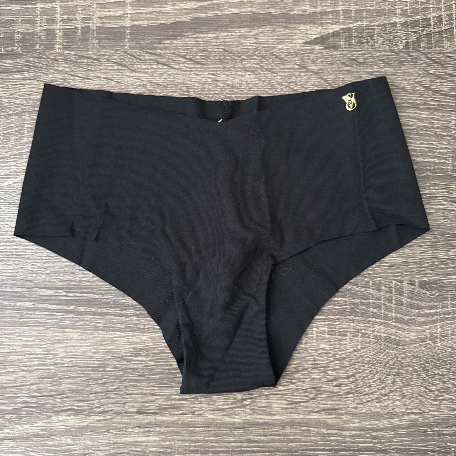 Victoria’s Secret Small Black No-Show Cheeky Panties
