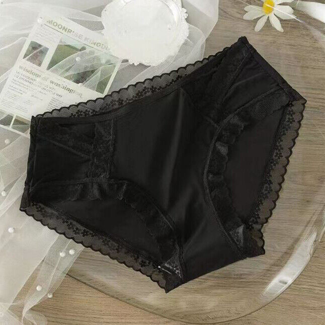 1/6 Pack Lot Womens Seamless Sexy Panties Briefs Lace Underwear Lingeries Undies