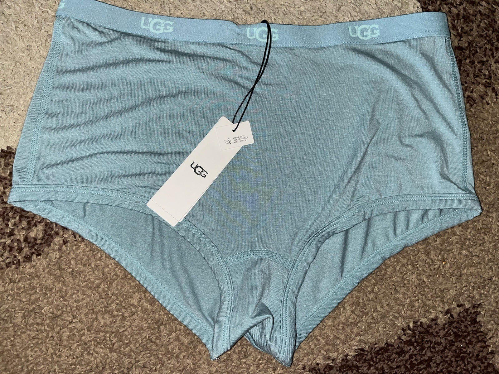 NWT UGG DESIRAY Cove Cheeky Boy Short Panty Medium $28