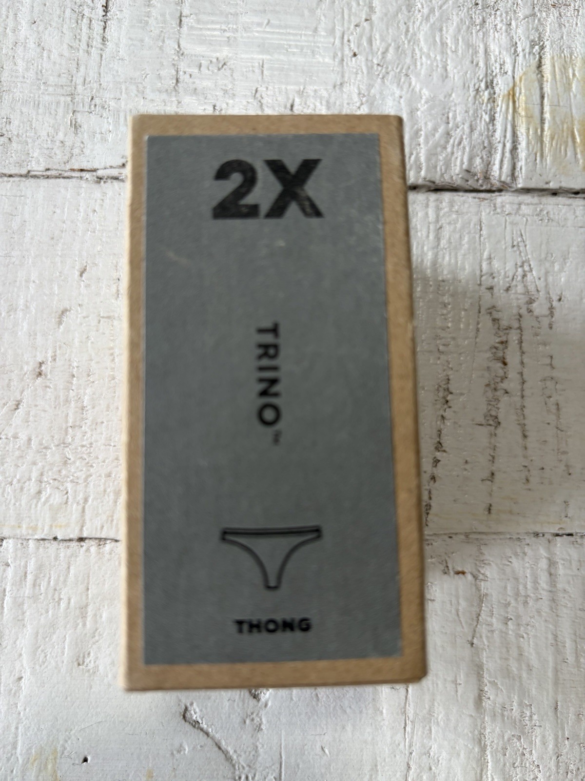 Allbirds Trino Thong NEW size 2X in Boulder Merino Wool Blend