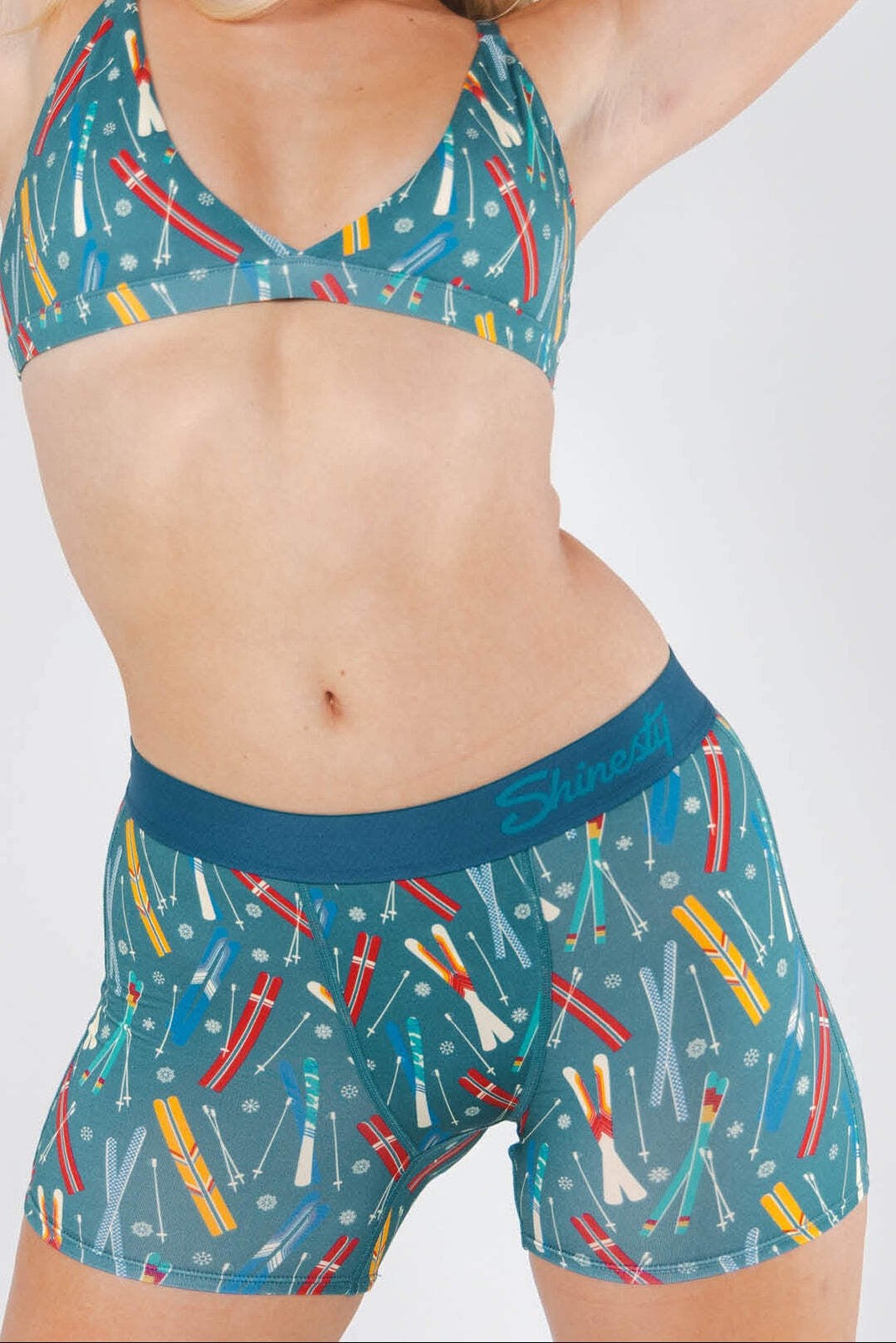 Shinesty “The Ski In Ski Out” Retro Ski Women’s Boxers
