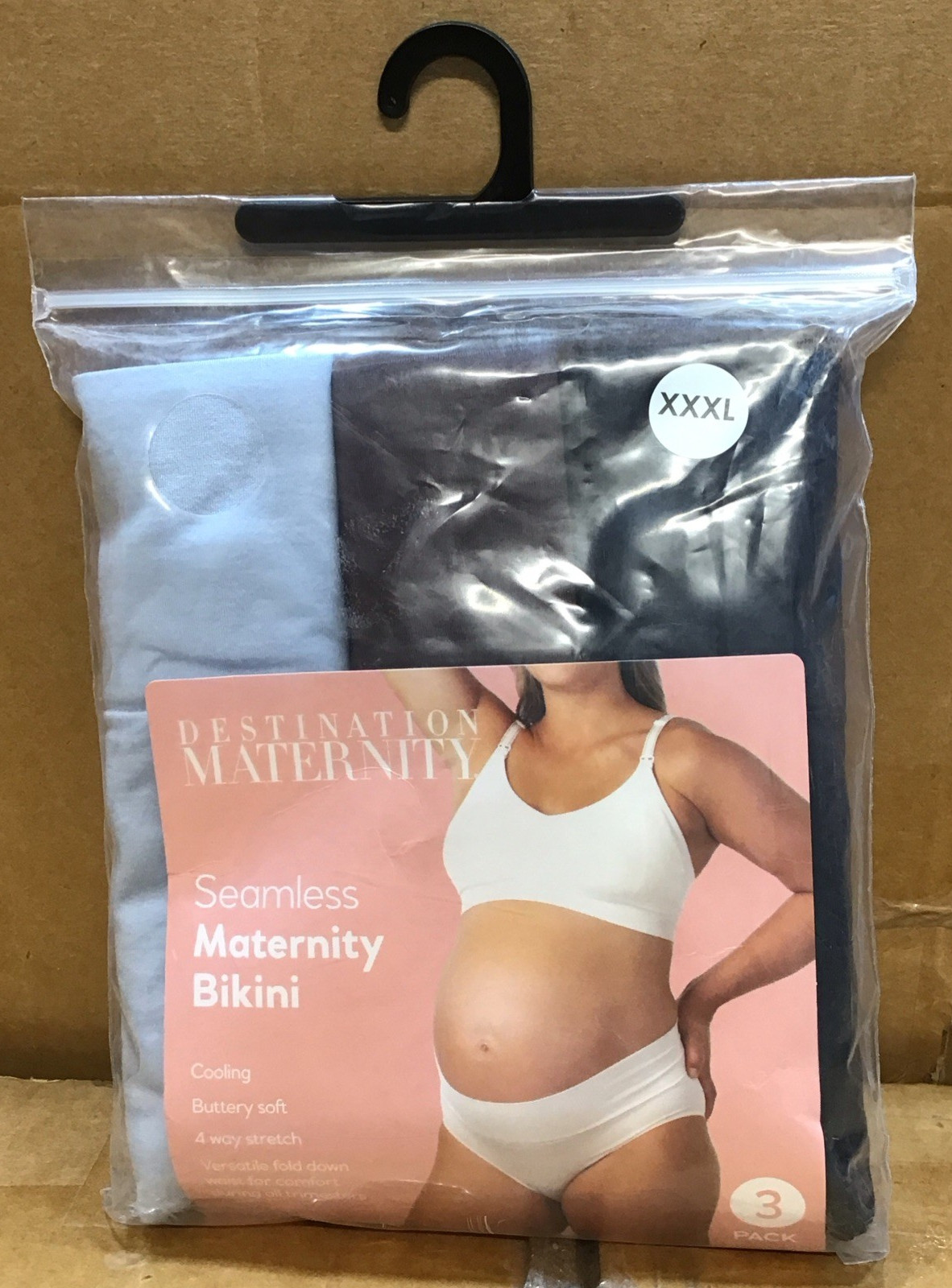 Destination Maternity Seamless Maternity Bikini 3 Pack Womens U23