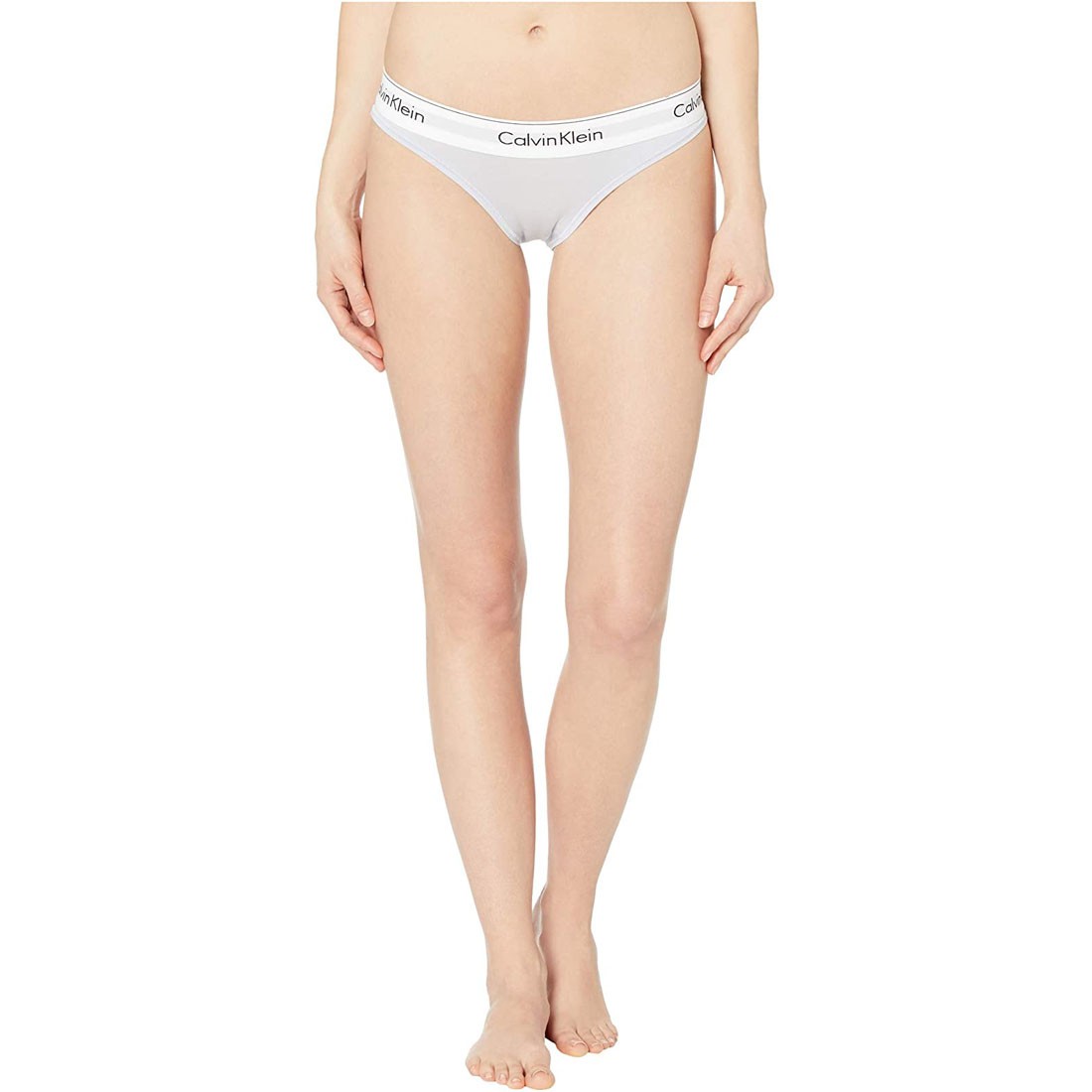 Calvin Klein Women’s Standard Modern Cotton Bikini Panty, Ice Pulp, S