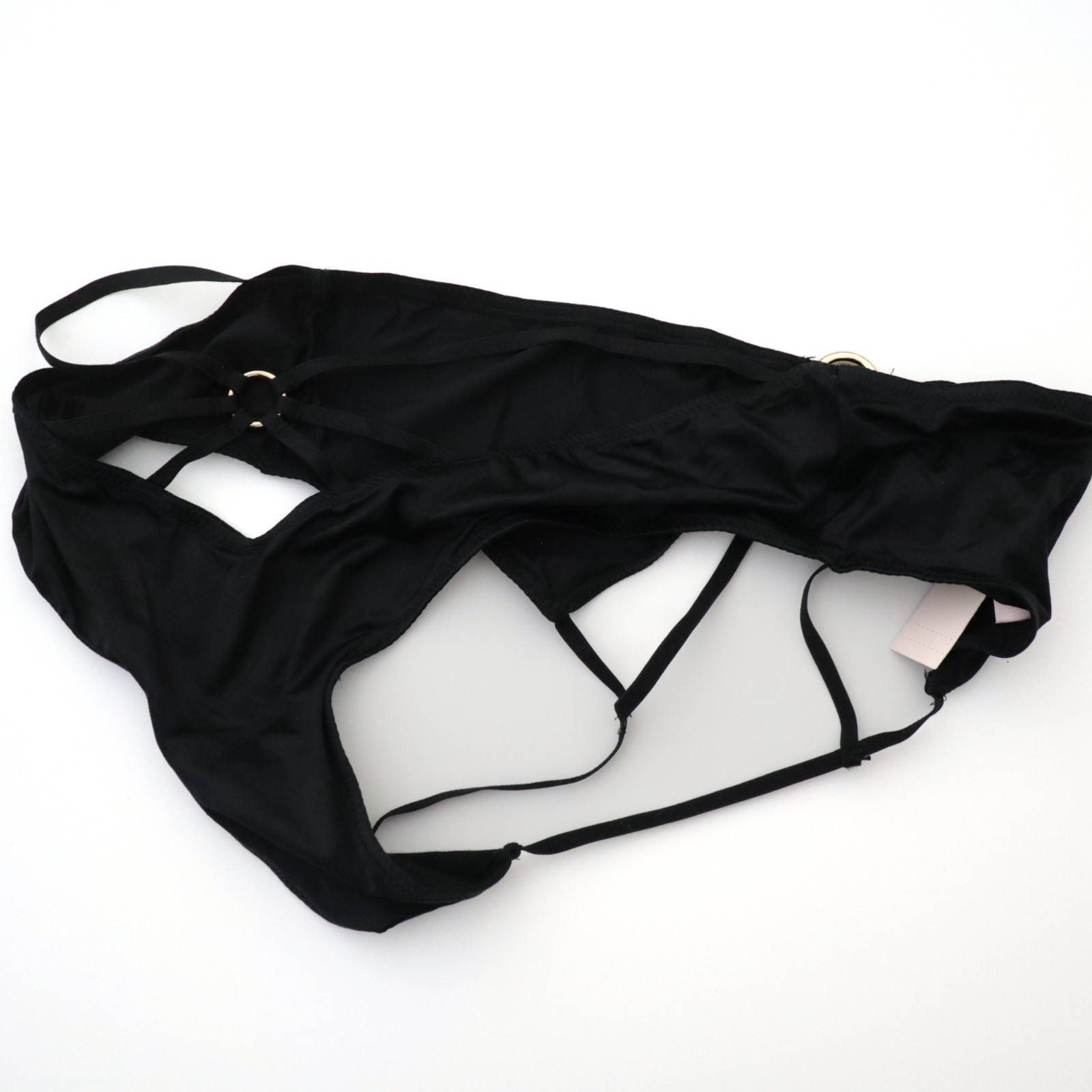 NEW Victoria’s Secret VERY SEXY Strappy Ring Hardware Open-Back Cheeky Panty XS