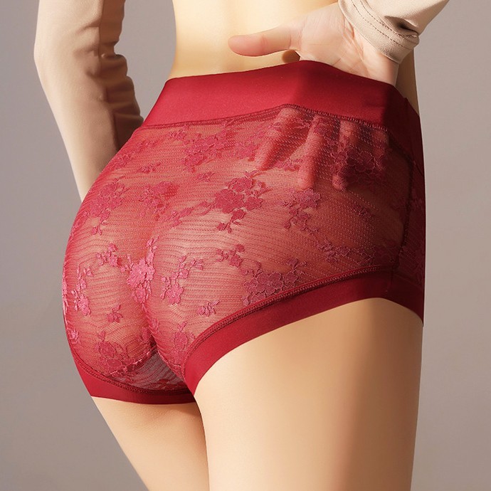 5 Pack Lot Ladies Womens Sheer Lace Panties Briefs Underwear Sexy Lingeries Soft