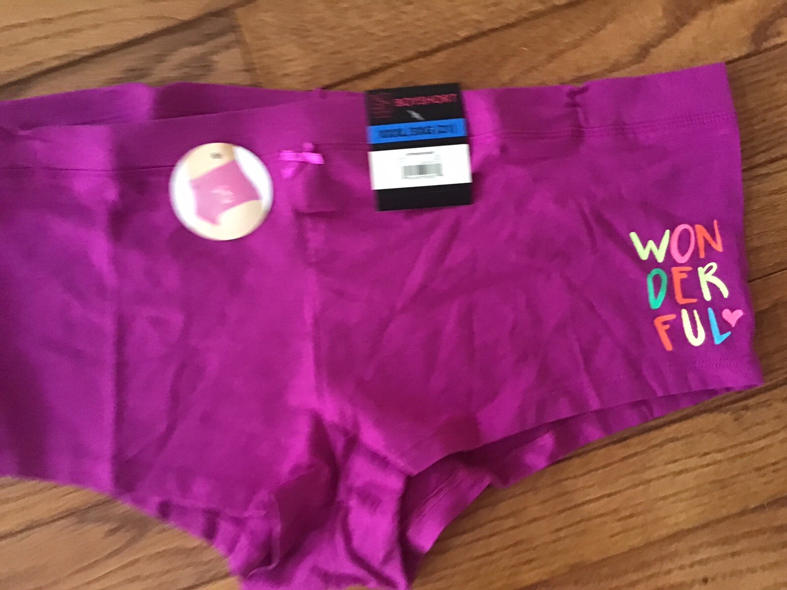 New NOBO No Boundaries 4-Pack Boyshort Panties Size 3XL (C26-2)
