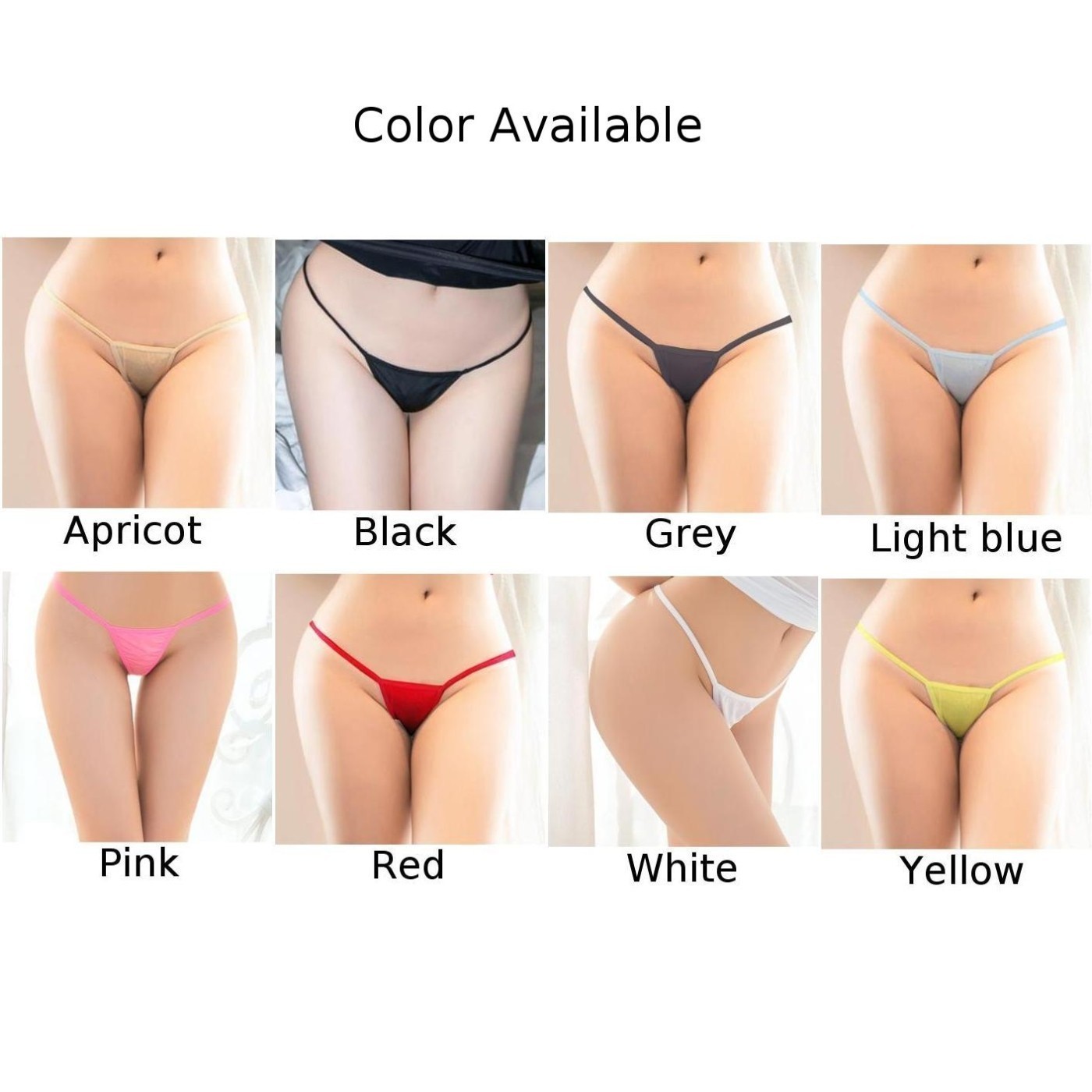 Underwear Womens Briefs Underpants Breathable Comfortable G-string Knickers