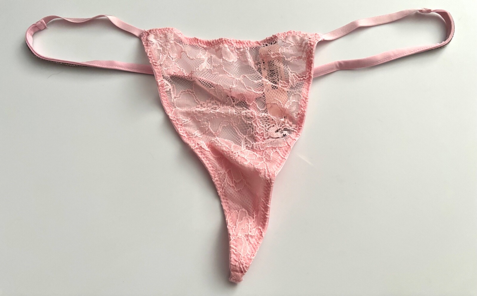Victoria’s Secret V String Panty Very Sexy Shine Strap Pretty Blossom Pink S M L