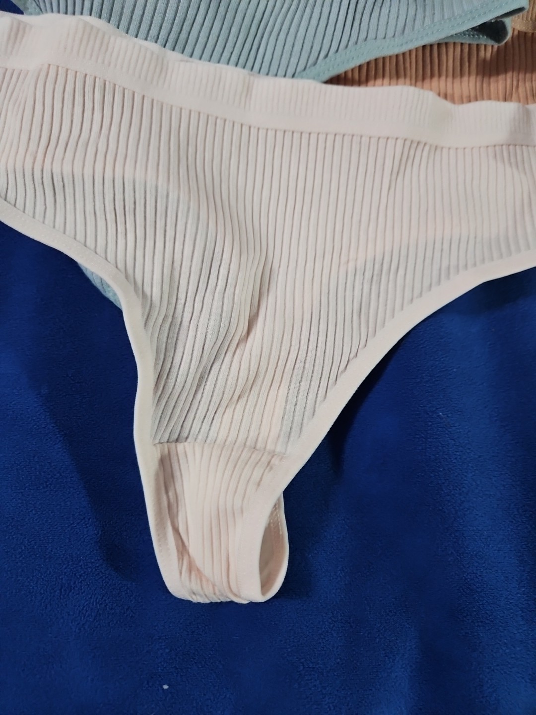 9 Pack Amelie France Thong Panties, NWT.