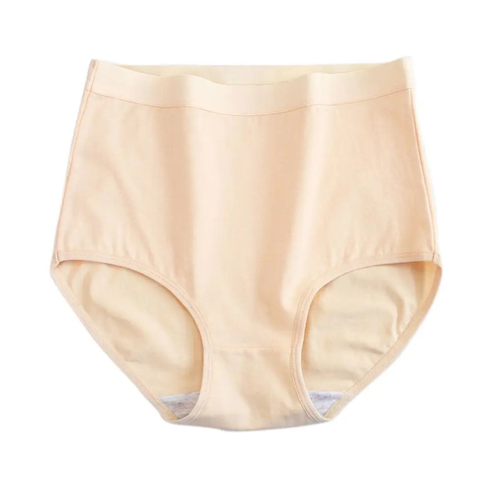 1pc Cotton Boxer Brief Plus Size Breathable Underwear Women Comfortable Lingerie