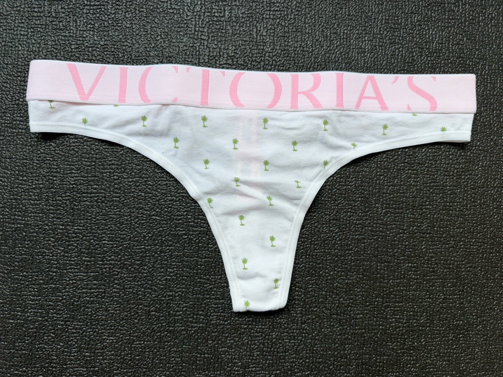 5 Pack Victoria’s Secret sz M Logo Cotton Thong String Panties Bundle Lot Set