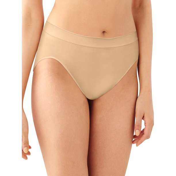 1 BALI Comfort Revolution Nude 303J Seamless Stretch HI-CUT 8/9 14 16 18 1X/2X
