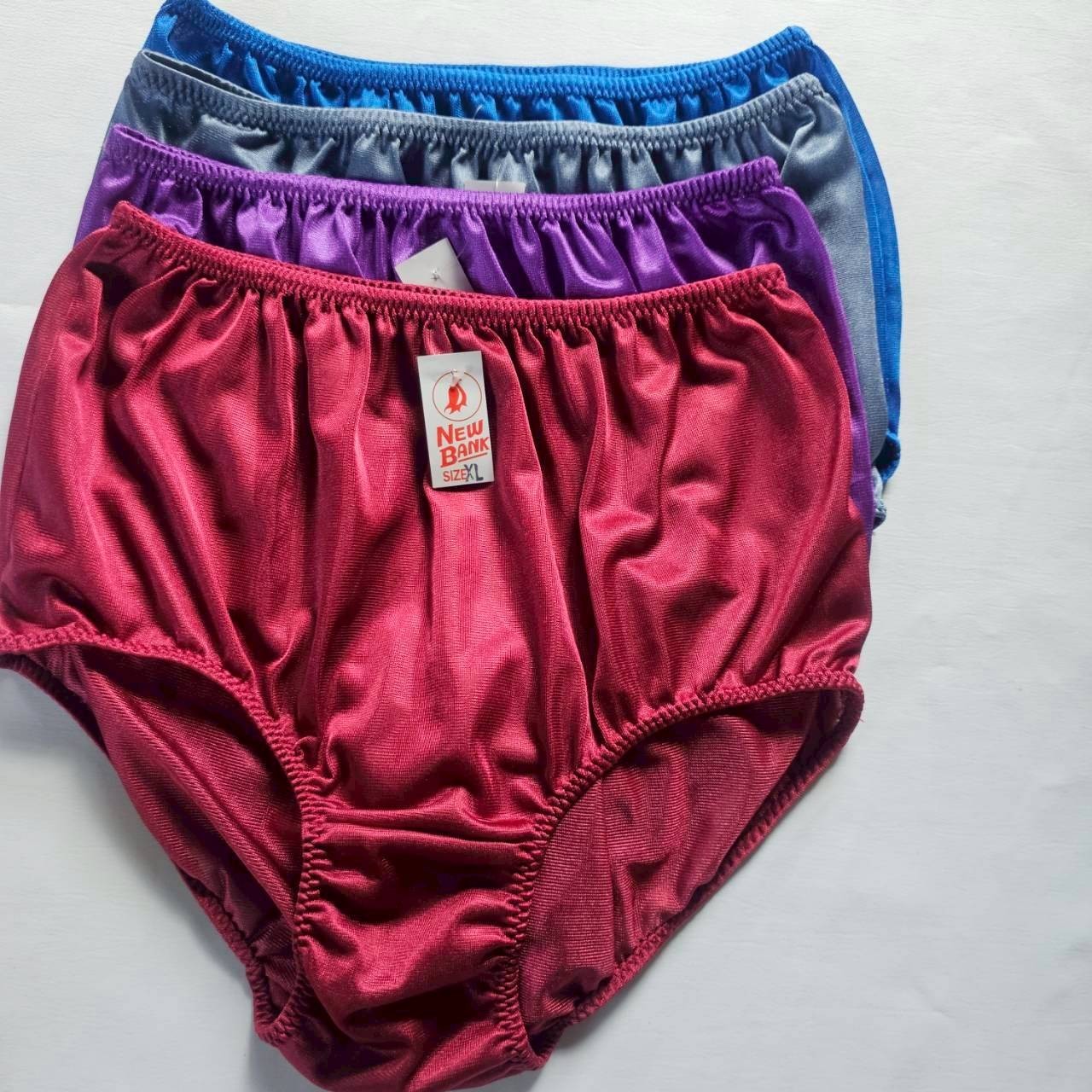 10 Nylon Underwear Granny Panties Comfort Woman Man Briefs High Waist 36″-42″ XL