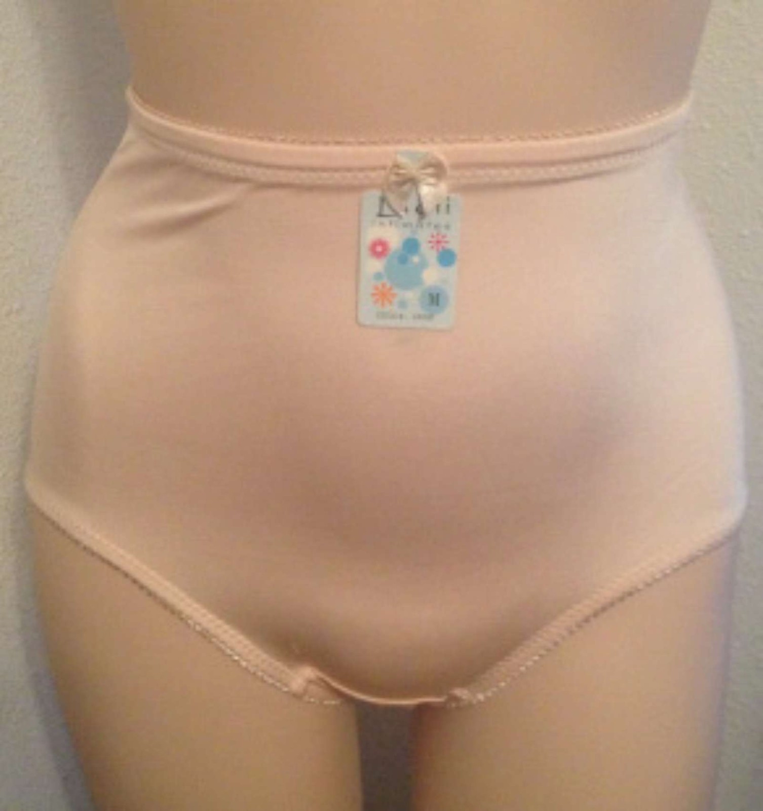 NWT LUCII INTIMATE LOT 3 SPANDX UNDERWEAR PANTIES 4XL IVORY, LIGHT BLUE, SAND