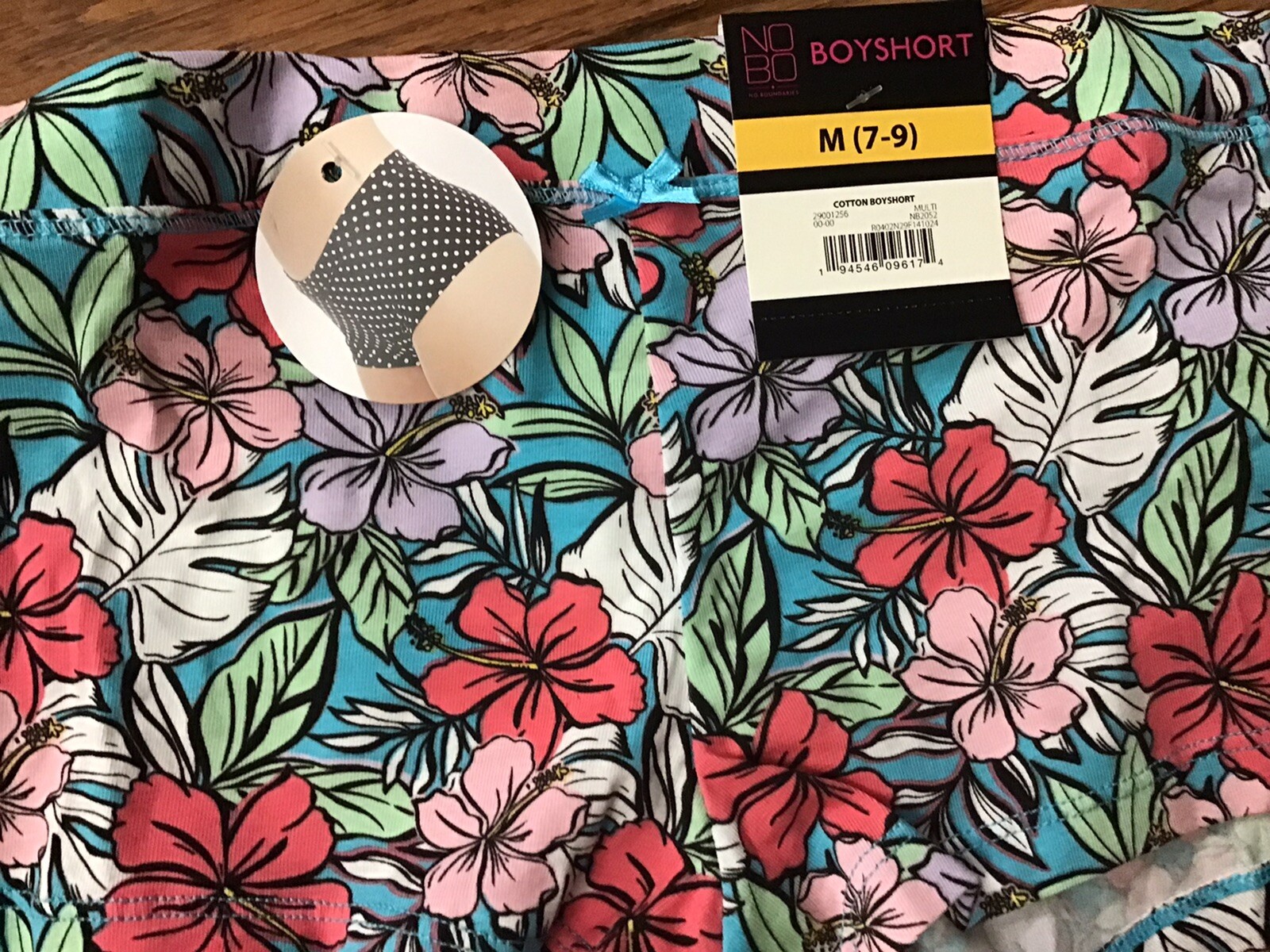 NWT NOBO No Boundaries Boyshort Panties Size M (LOT OF 3 Boyshorts) (U11-2)