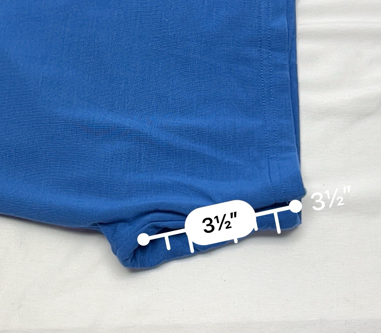 Kinflyte Boy Shorts Underwear Max Support Royal Blue 4XL Modal Cotton Blend NWOT