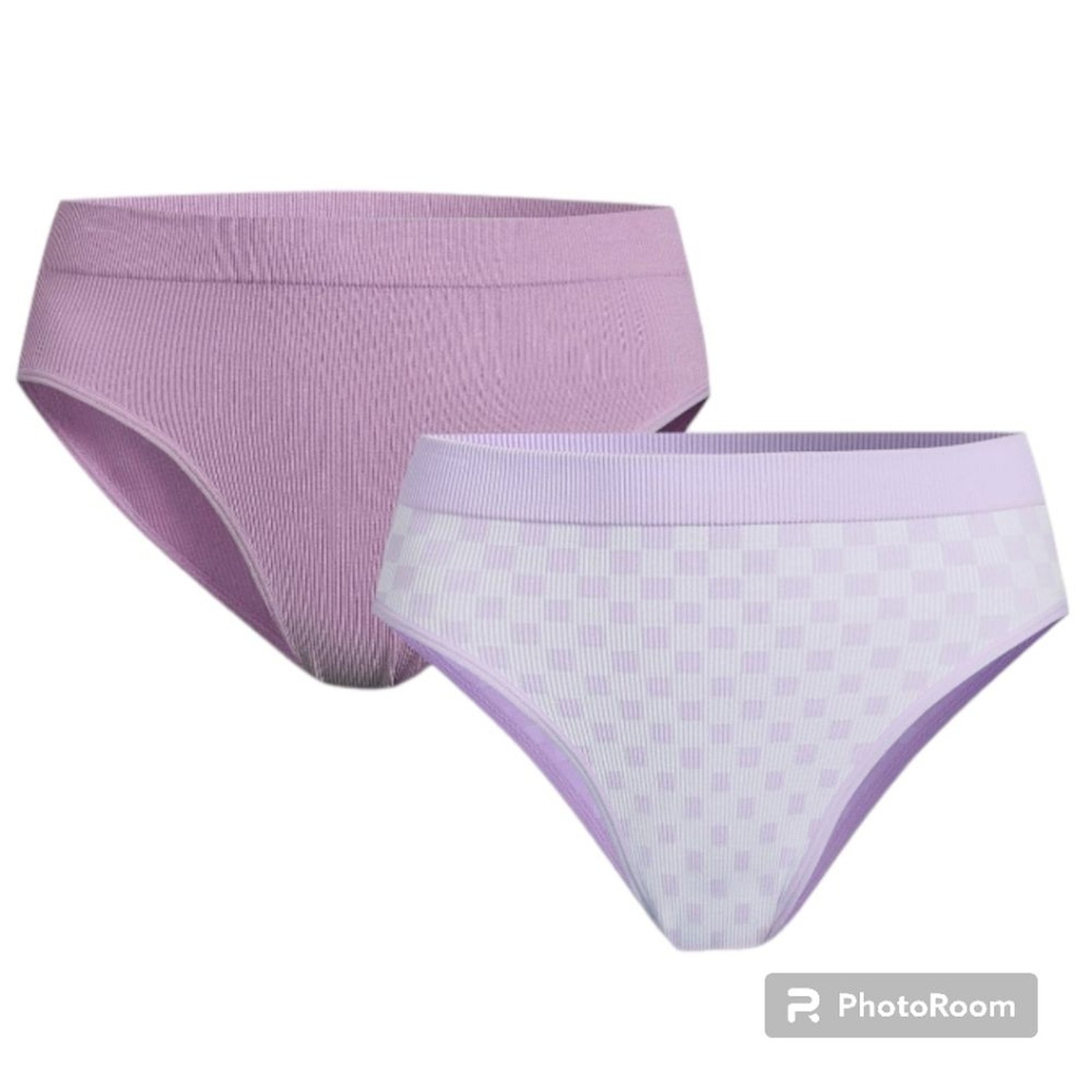 Women Size S Seamless High-Cut Panty 2-Pack Stretchy Bikini Soft Dainty Y2K NWT