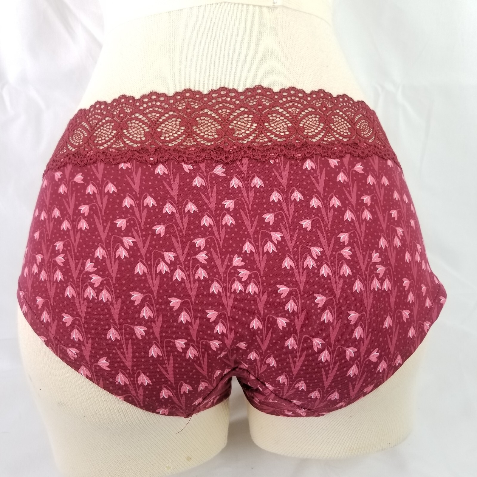 4 Auden Women’s Cotton Micro Hipster multi colored mixed lot 4 Size Medium