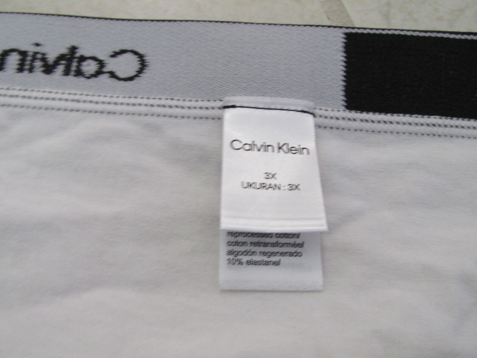 NEW Calvin Klein 1996 Modern Thong Underwear WOMEN’S Plus SZ 3x White $22.00