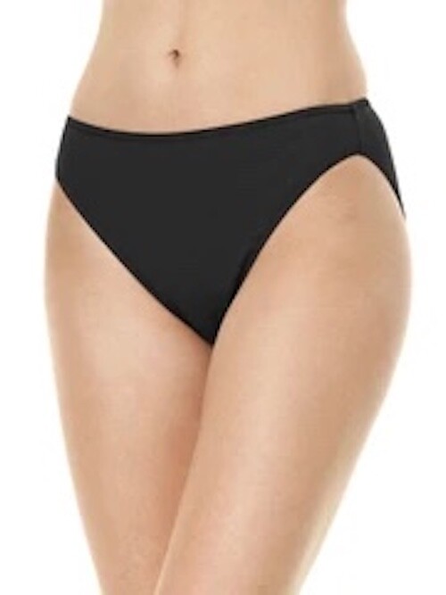 blue canoe high cut panty – small – black