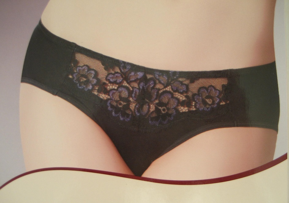 Ambrace Low Rise Control Brief in Black UK 10 32/34″ Hips