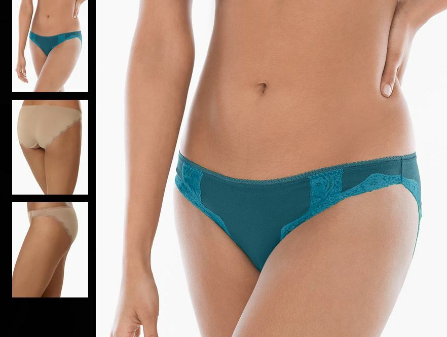 Soma Embraceable Lace Bikini XXL Dark Harbour Green