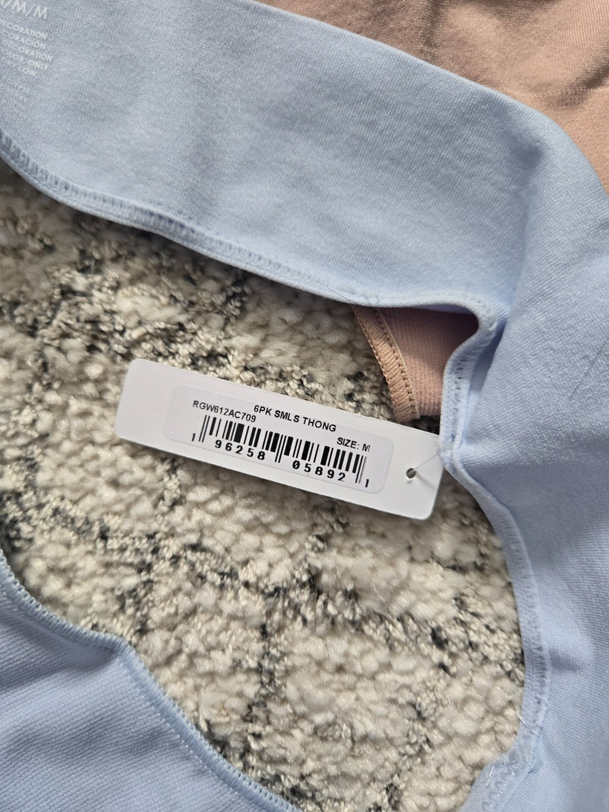 reveal LINGERIE 6-pk Premium Seamless Wicking Tagless No Show Pastel Soft Thongs