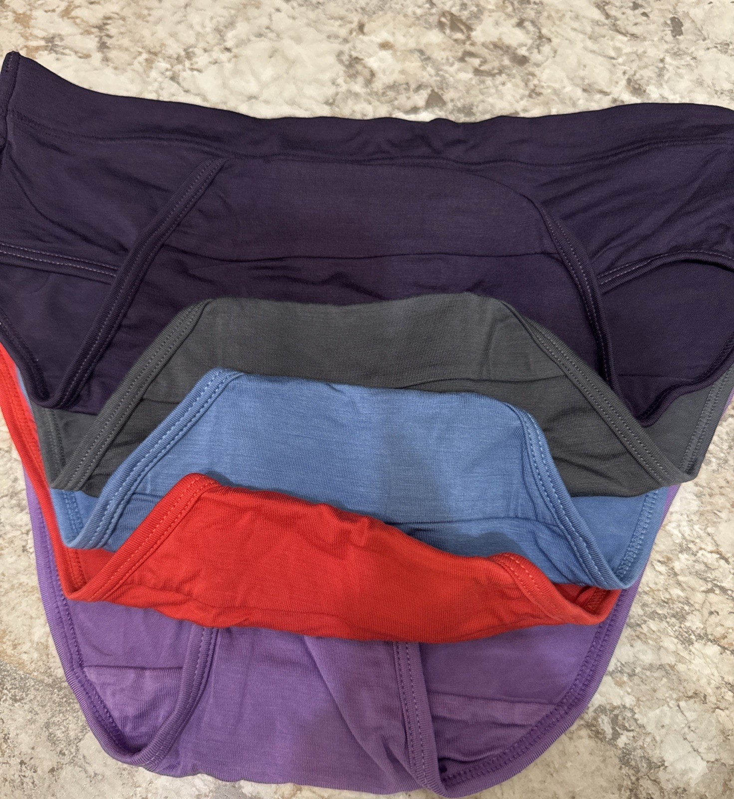 NEW BAMBOO COOL Women Underwear Brief Ladies Stretchy Panties 5 pack-SMALL