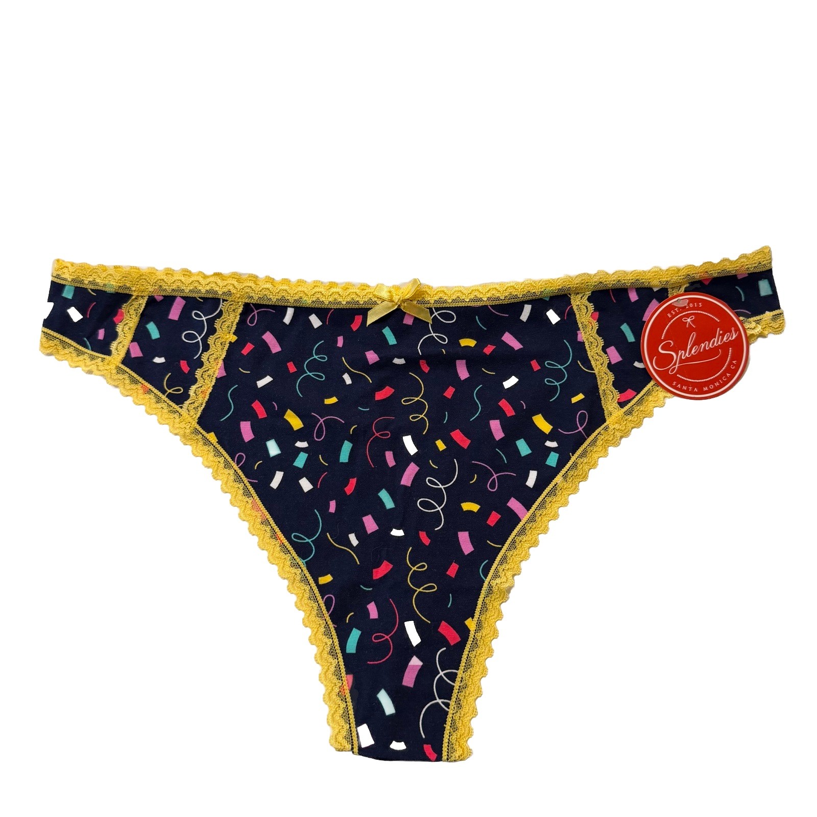 Splendies Size 2X Confetti Thong Panties Party Celebrate New Pair Underwear