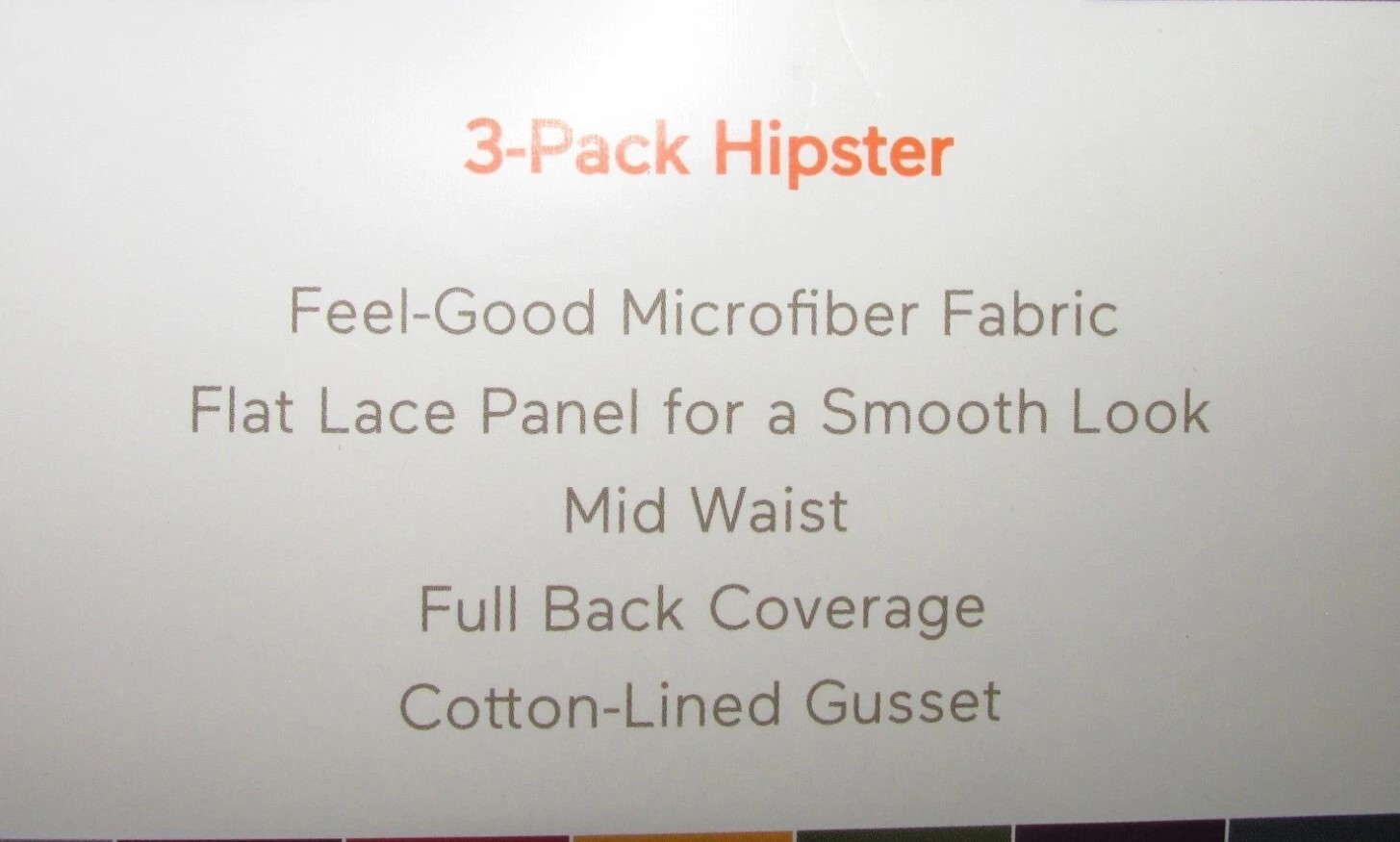 Blissful Benefits by Warners Microfiber Hipsters (Size 2XL) BRAND NEW W TAGS