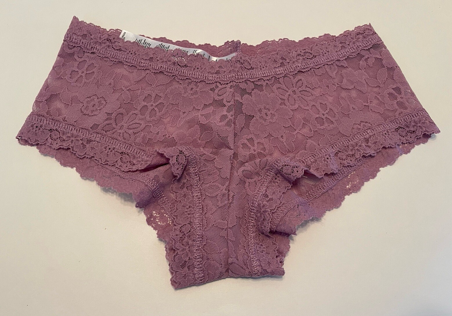 HANKY PANKY LACE BOYSHORTS PANTIES SET OF 4 ASSORTED COLORS SIZE XS
