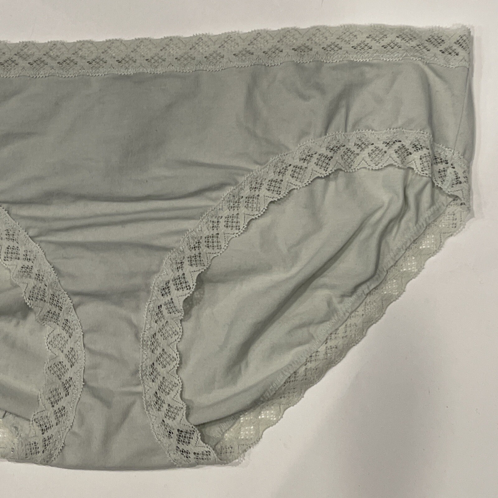 Natori BLISS 156058 Spring Mint Green Stretch Cotton Girl Brief – XXL
