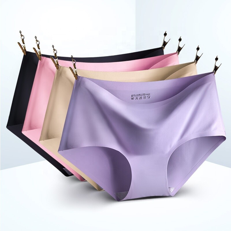 Ladies Underwear Pants Children Seamless Panties Briefs Teens Knickers 3/6 packs