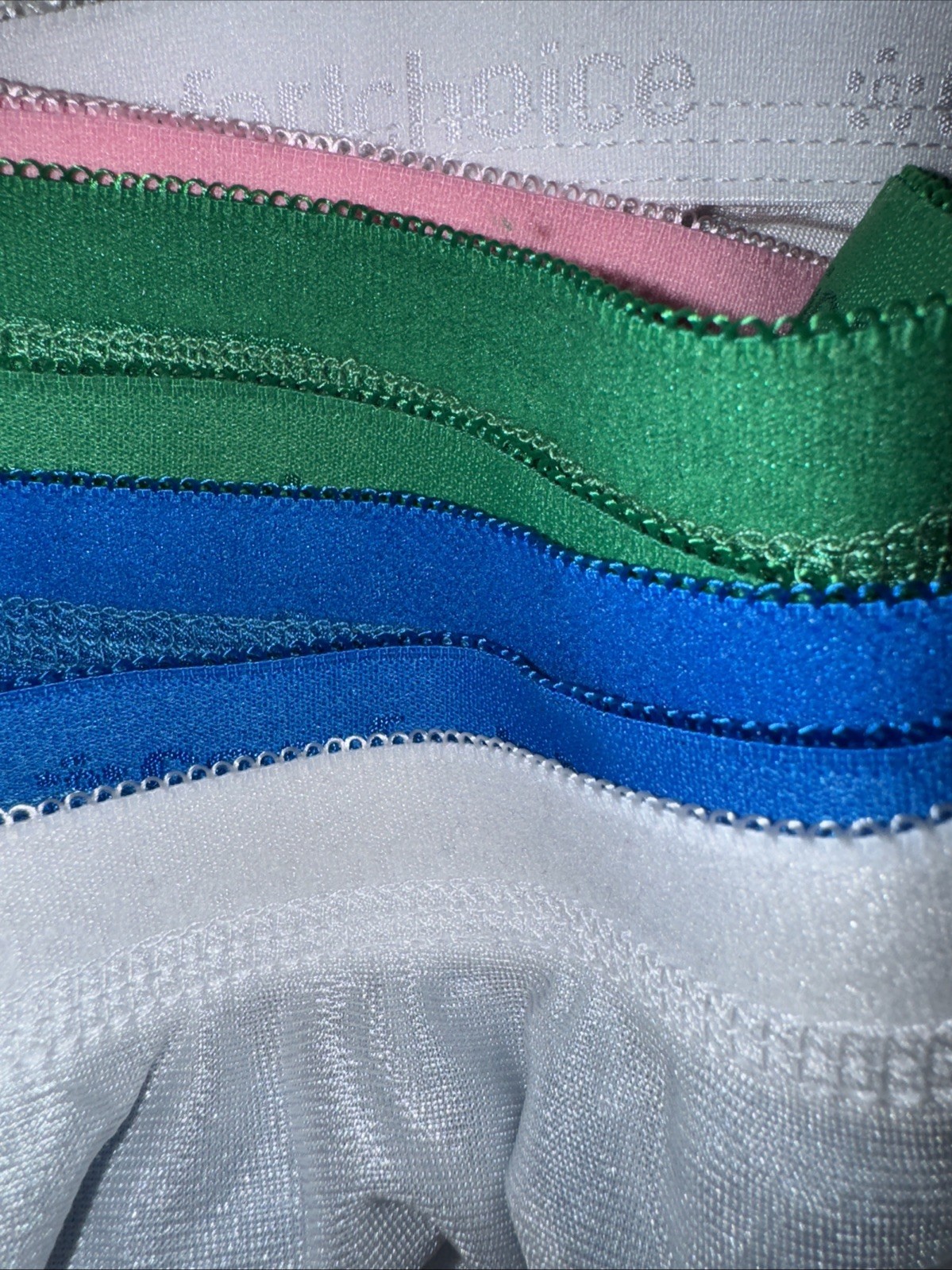 Womens Plus Size 14 Nylon Brief Panites 5 Pack Comfort Choice NEW