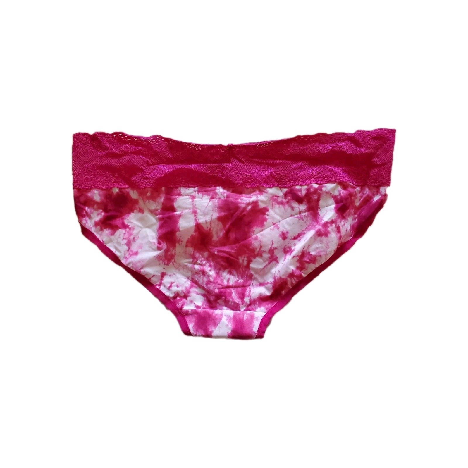NWT Natori Women’s Bliss Perfection One-Size Panty Berry Pink Tie Dye, Sz OS
