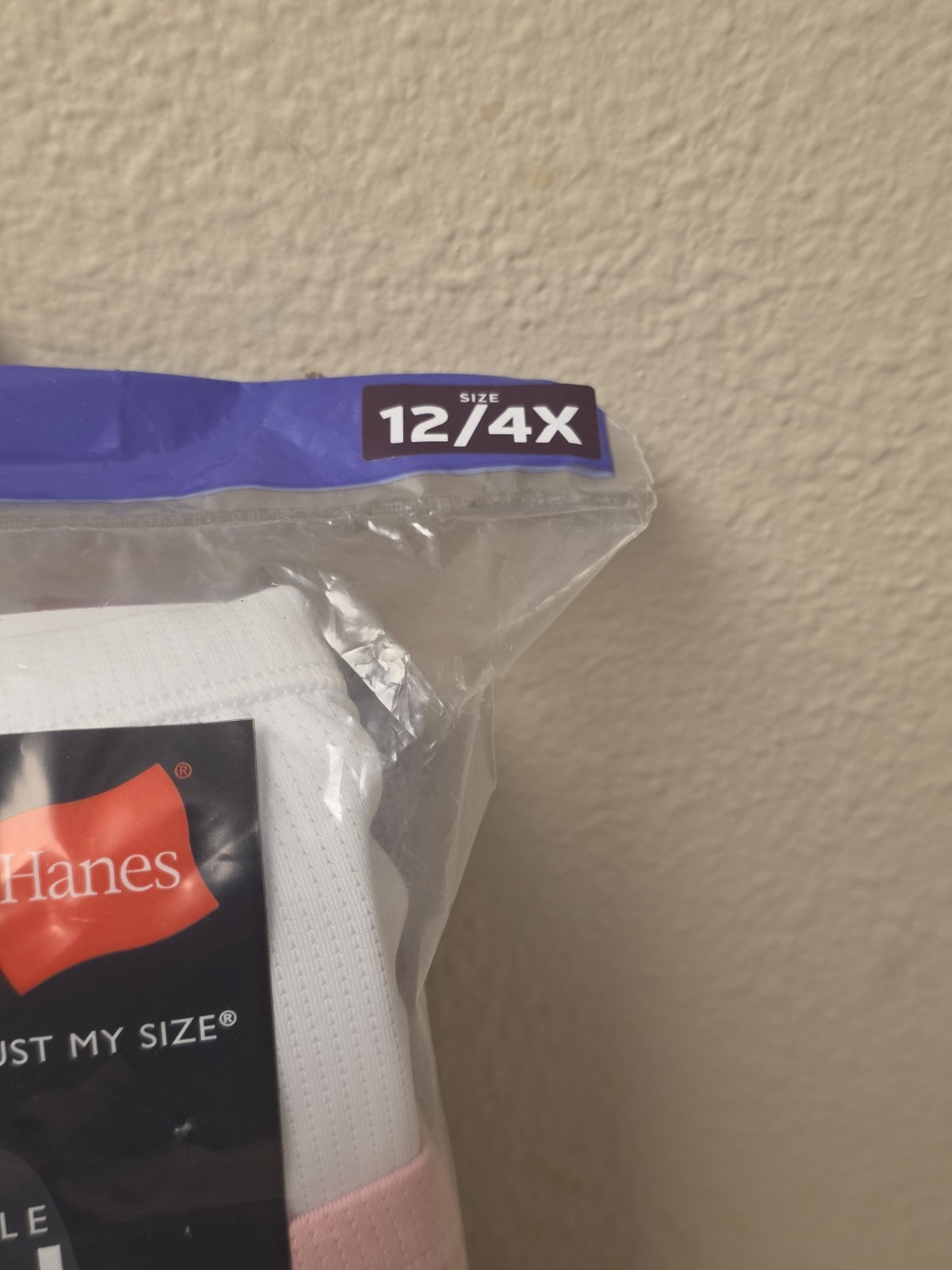 5-Pack HANES Just My Size Women’s Size 12/4X Mesh Tagless Briefs Underwear New