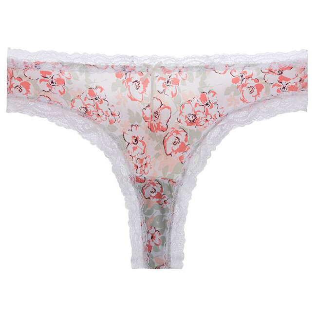5 Pack Lot Sexy Women Lace Trim Panties Low Waist G String Thong Bikini Lingerie
