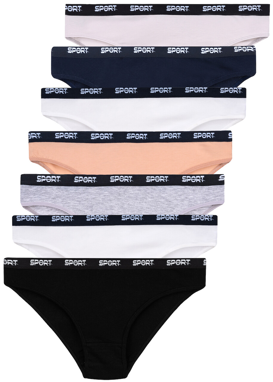7 ladies’ briefs underpants hipster underwear cotton panties 34 36 38 40 42 44