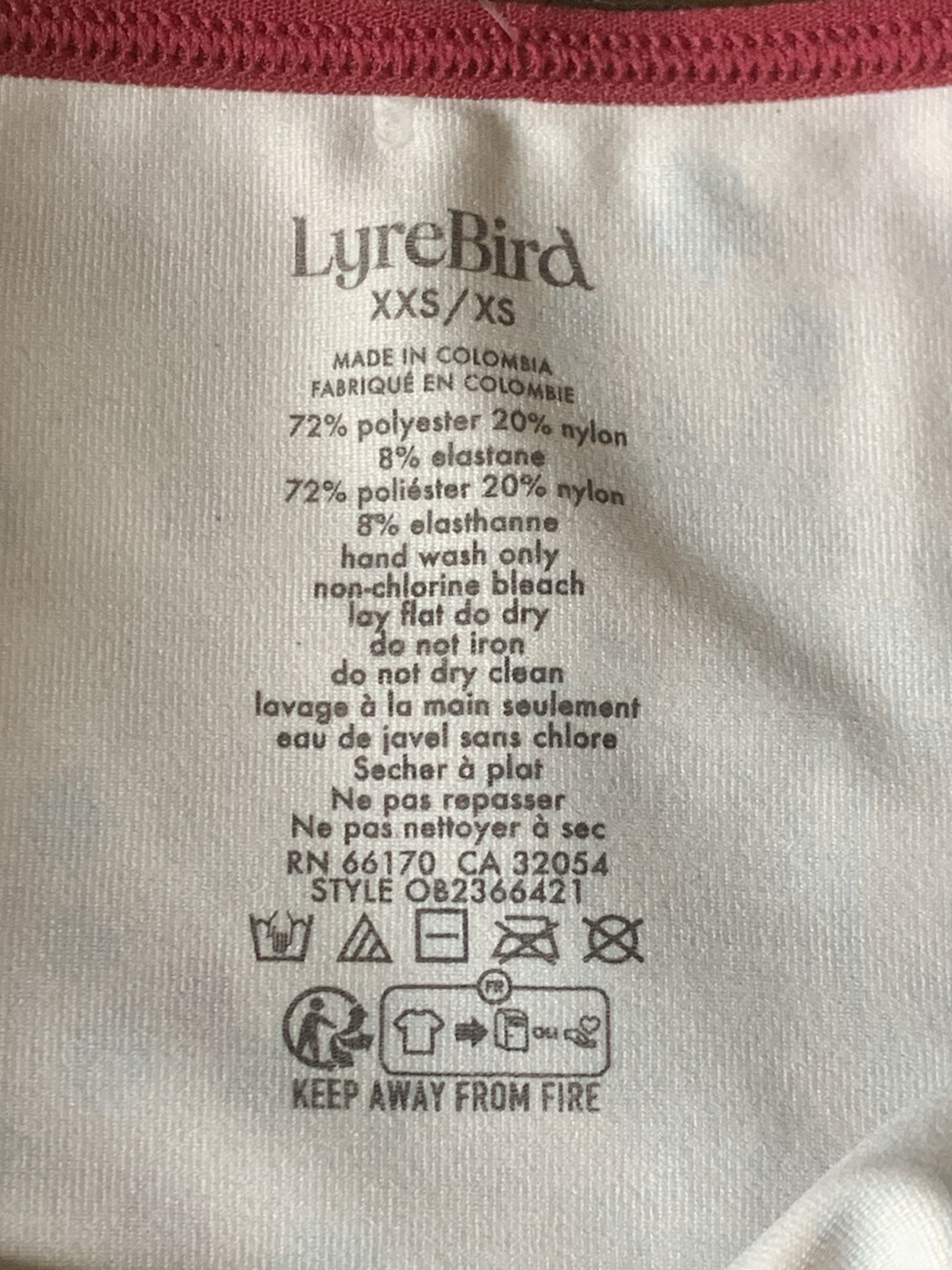 NWT Anthropologie The LyreBird Skin Seamless Printed Hipster Briefs Size XXS/XS