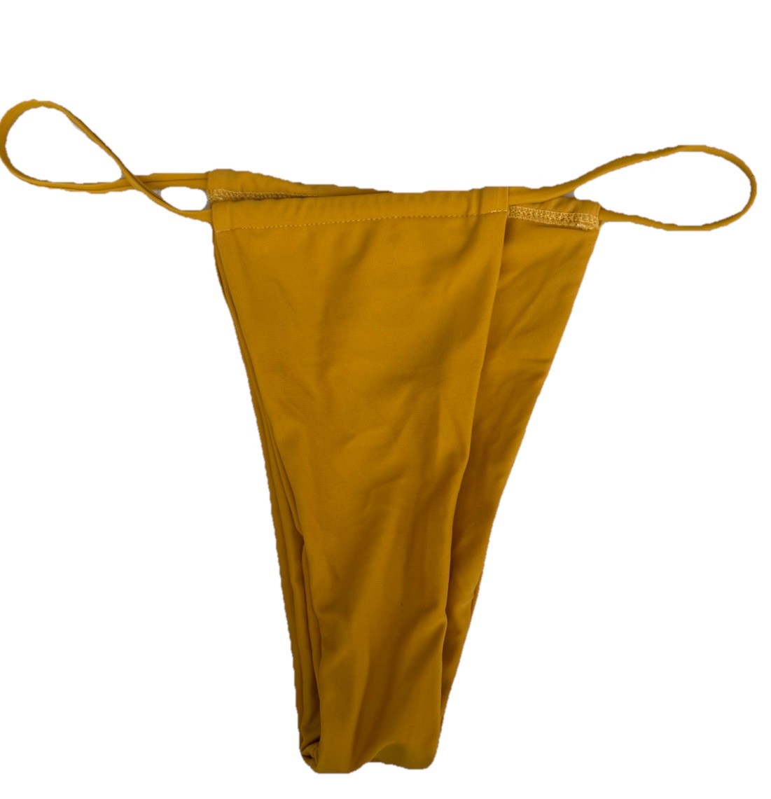 matte collection Women’s Vickini Size M Mustard Yellow 1 Piece Underwear