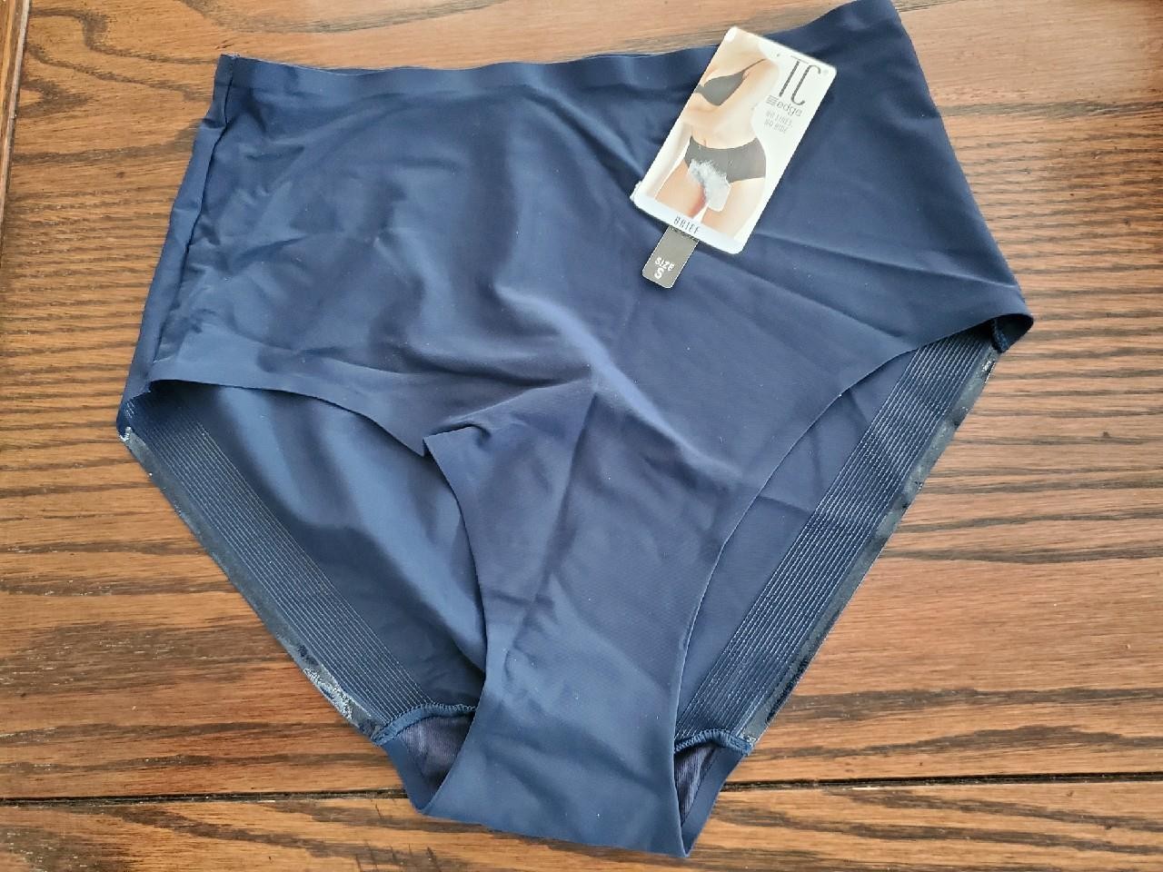 NWT TC EDGE WONDERFUL EDGE MODERN BRIEF PANTIES A4-115 DRESSBLUES S