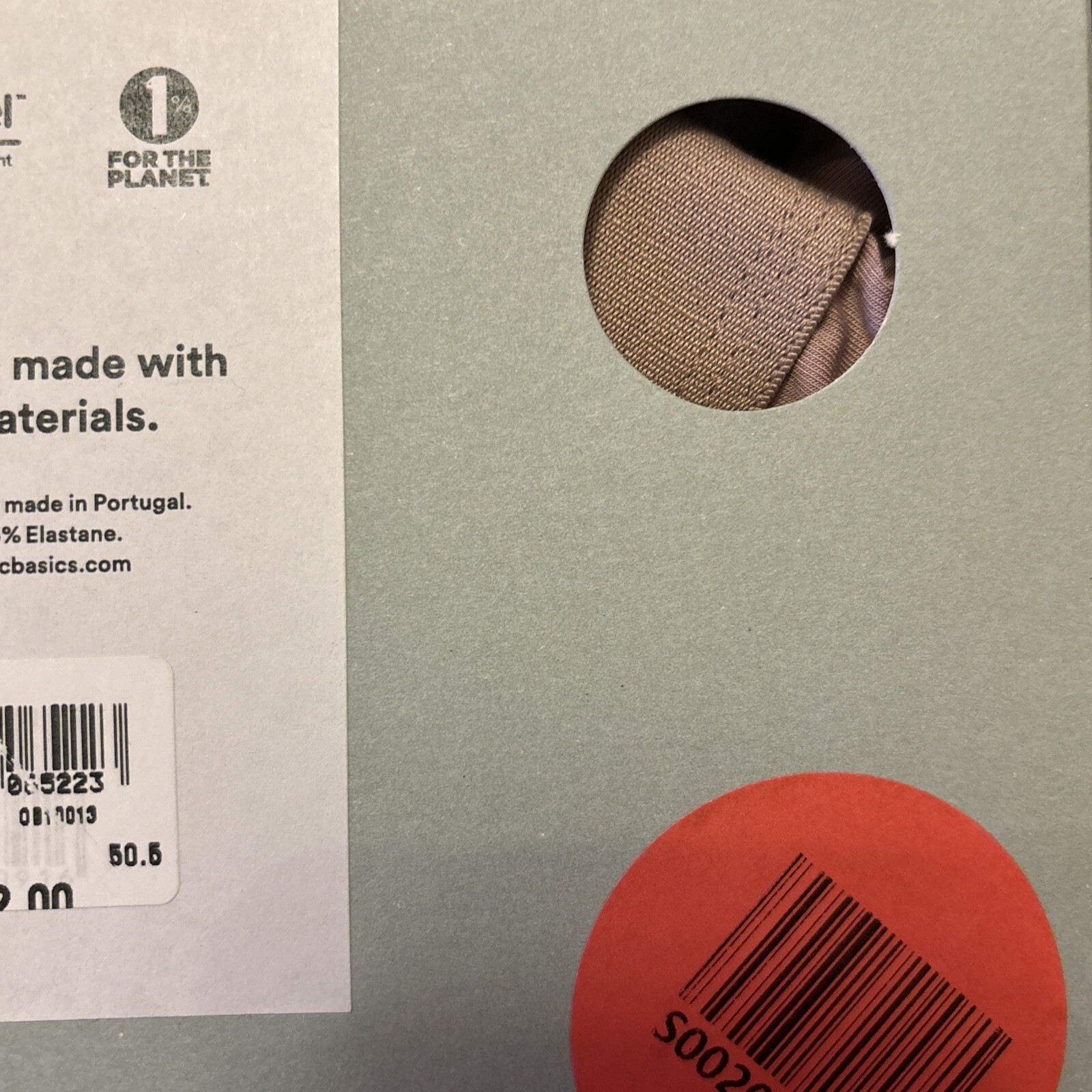 Organic Basic Lite Tanga thong MEDIUM Dusty Rose — Set Of 2 — Boxed New