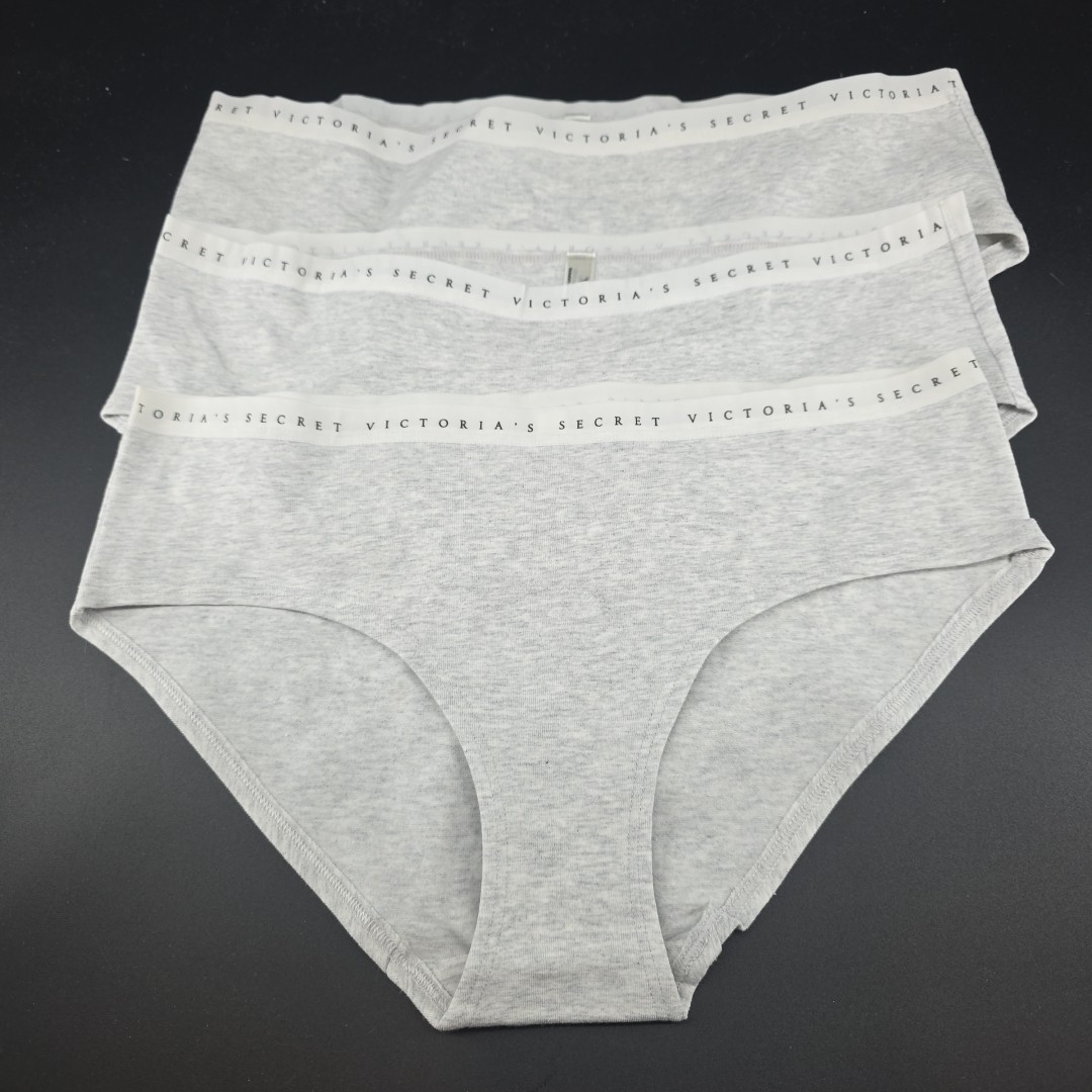 3pk New Victoria’s Secret Cotton Hiphugger Hipster Size Medium (EBZ)